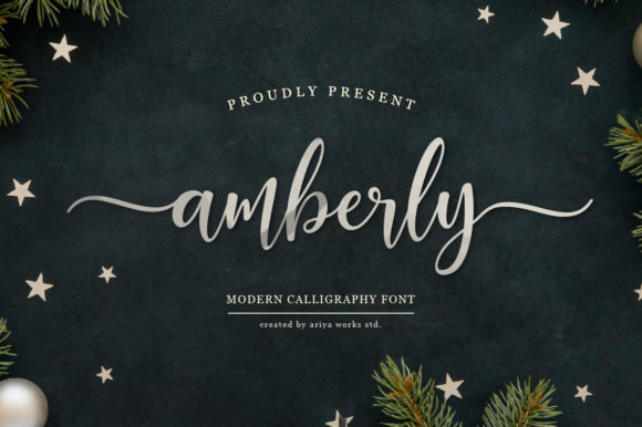 Amberly: A Delicate Handwritten Font for Elegant Branding