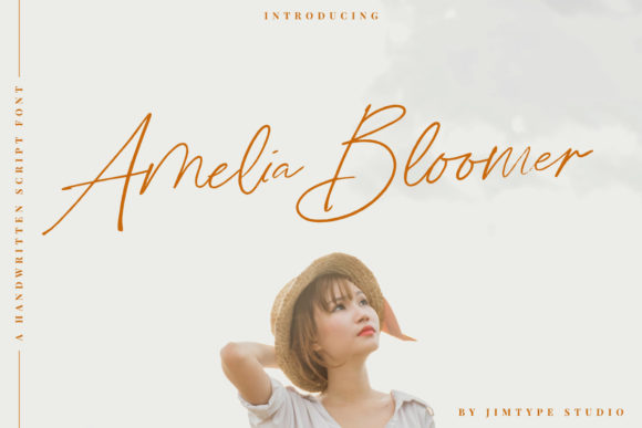 Amelia Bloomer: A Web Designer's Review of This Script Typeface