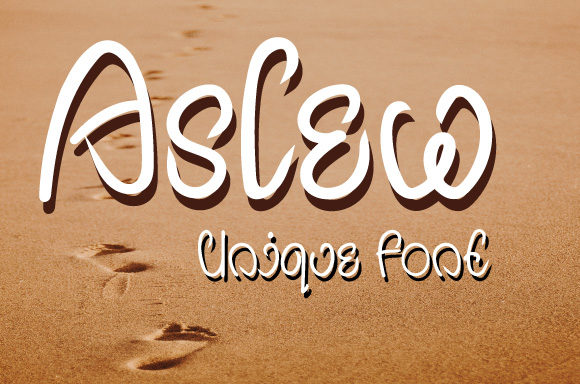 Aslew: A Handwritten Font for Polished Branding
