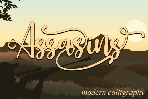 Assasins: A Handwritten Font That Brings Personality to Brand Design