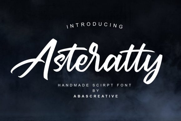 Asteratty: The Elegant Script Font for Marketers