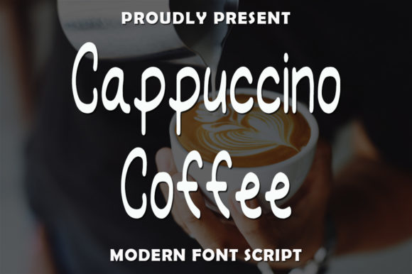 Cappuccino Coffee: A Handwritten Font for Editorial Design