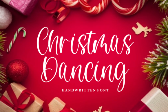 Christmas Dancing: A Modern Handwritten Font for Joyful Digital Campaigns