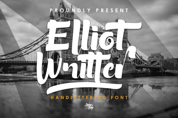 Elliot Writter: A Modern Handwritten Font for Crafters