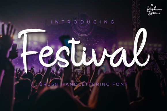 Festival: A Whimsical Handwritten Font for Web Design