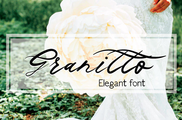 Granitto: The Elegant Script Font for Campaigns