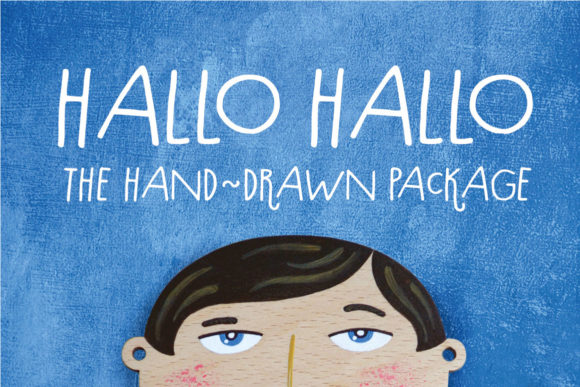 Hello Hallo: A Handwritten Font for Editorial Design