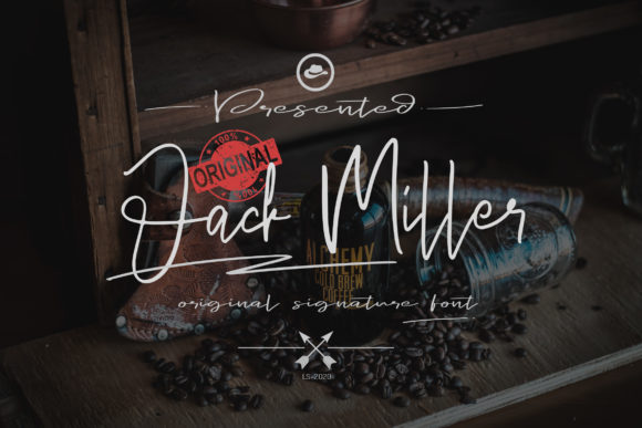 Jack Miller: A Stylish Handwritten Font for Modern Web Design