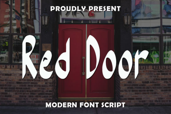 Red Door: A Bold Handwritten Font for Dynamic Editorial Design