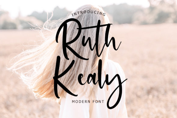 Ruth Kealy: A Luxurious Handwritten Font for Makers
