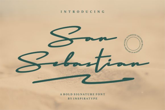 San Sebastian: A Premium Handwritten Font for Web Design