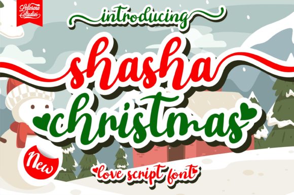 Shasha Christmas: The Perfect Handwritten Font for Holiday Campaigns