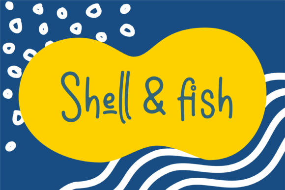 Shell Fish: A Natural Handwritten Font for Branding
