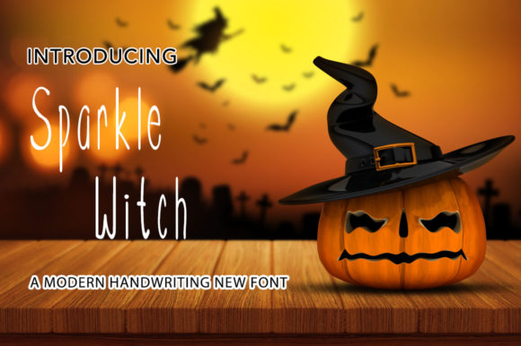 Sparkle Witch: A Handwritten Font for Crafty Makers and Product Designers