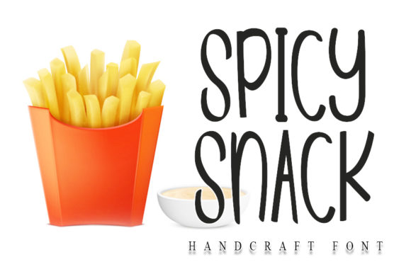 Spicy Snack: A Sweet & Playful Font for Modern Campaign Design