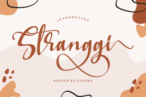 Stranggi: A Brushed Handwritten Font That Elevates Digital Branding