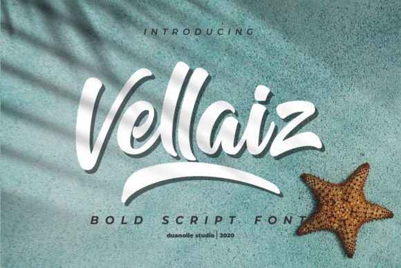Vellaiz: The Brushed Script Font That Elevates Campaign Visuals